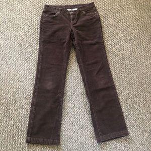 ***Columbia Brown Corduroy Pants Straight Cut 6